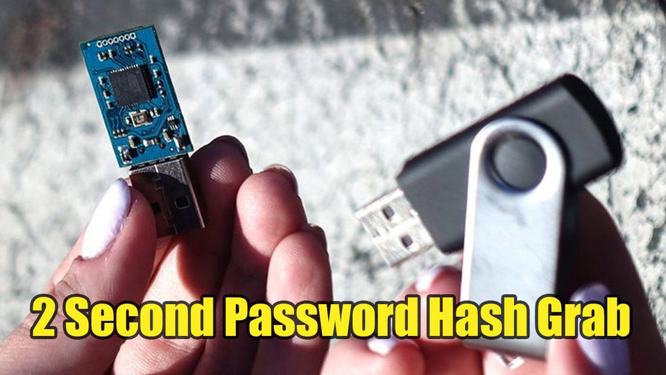 WHAT'S THE QUICKEST WAY TO STEAL A WINDOWS PASSWORD HASH?