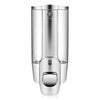 350ml Kitchen Bathroom Single Head Soap Dispenser with a Lock ABS Plastic Liquid Shampoo Vessel